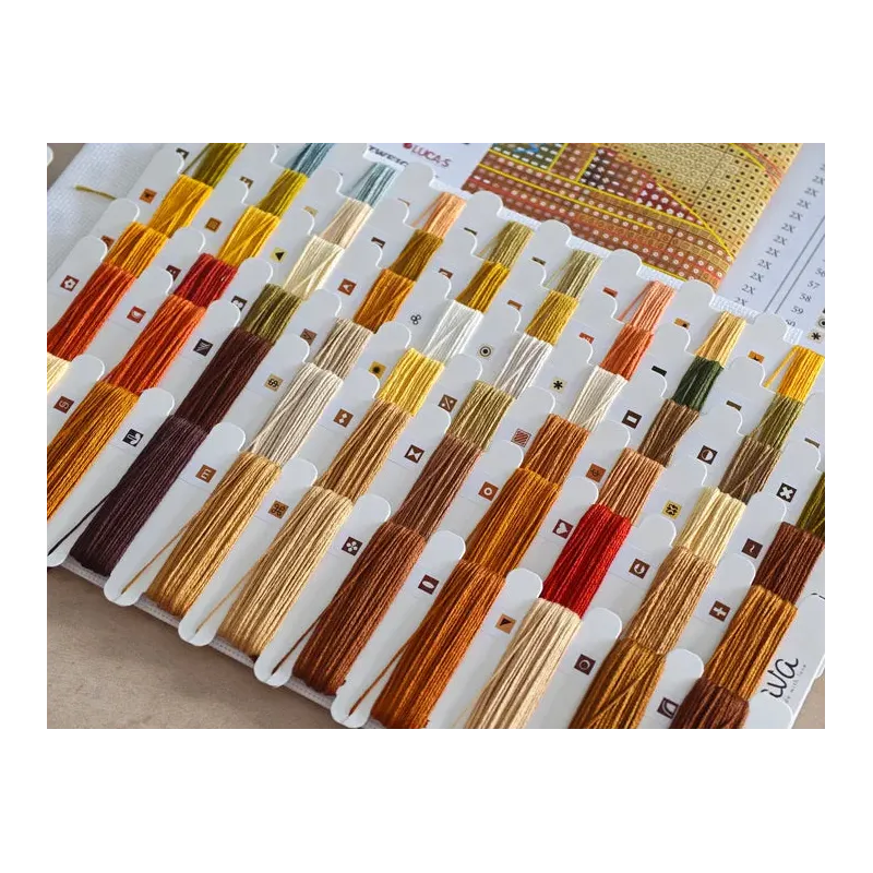 Kreuzstich-Set "Leseecke" 31,59 × 28,42 cm AVA-P111