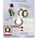 Main Bead Embroidery Kit Collar “Ethno Code” 25 х 27 cm AADC-005