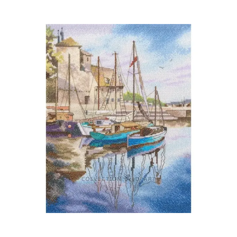 Ristinimoduli "Pakrantės valtys" 21,5x28,5 cm RTOM1083