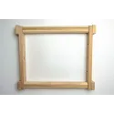 Embroidery stand (max. height 40 cm) with the frame 30x50 cm PARROTM2-50