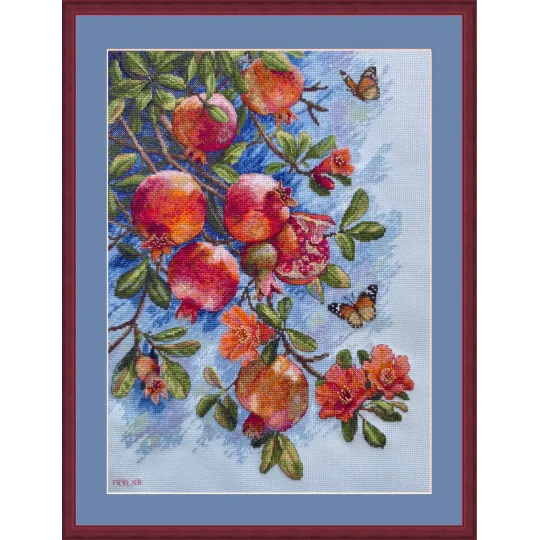 Kreuzstichpackung "Ruby Fruits" 25x36 cm SK305