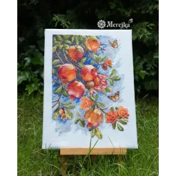 Kryželiu siuvinėjimo rinkinys "Ruby Fruits" 25x36 cm SK305
