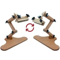 Support de broderie de siège multi-réglable avec tête snap 2 en 1 190-24
