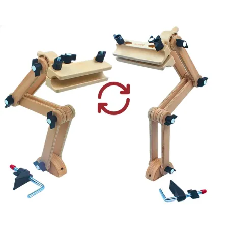 Support de bureau - Support de broderie multi-réglable avec tête à encliqueter 2 en 1 190-26