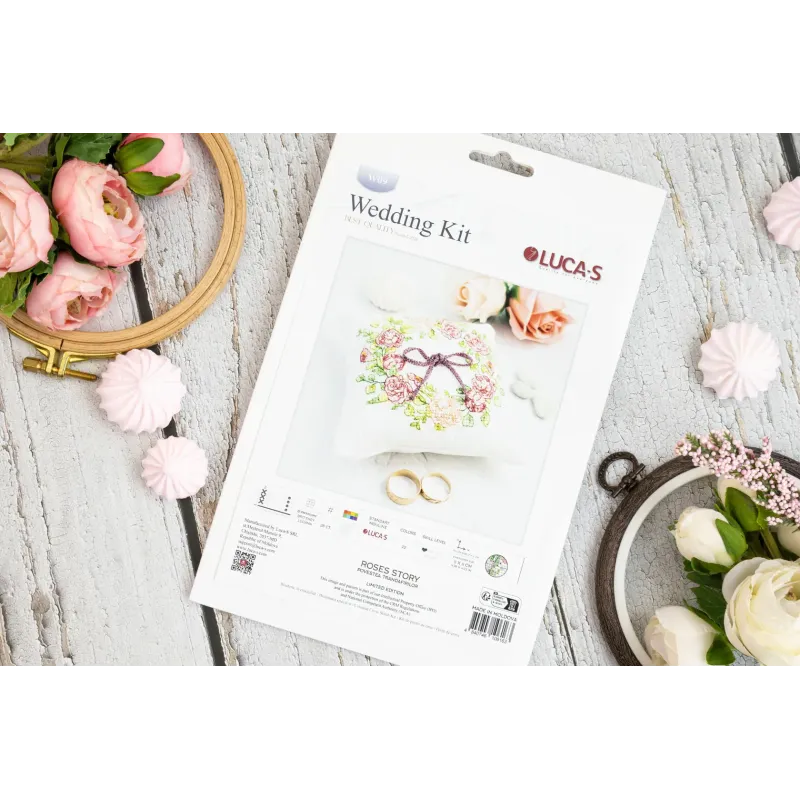 Wedding Kit "Roses Story" 11 x 11 cm SW09