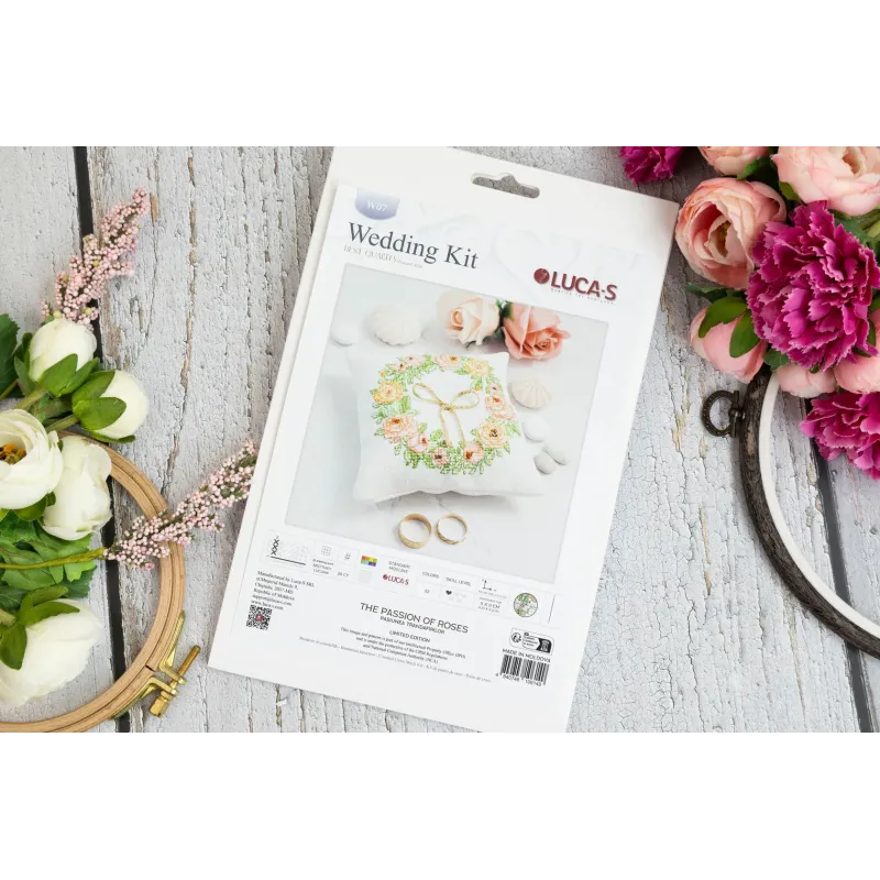 Wedding Kit "The Passion of Roses" 11 x 11 cm SW07