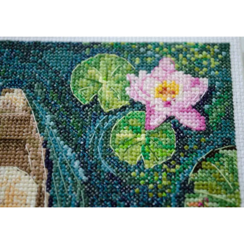 Cross-stitch kit "One in a canoe" 21 х 32 cm AAH-170