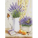 Kreuzstich-Set "Lavendelduft" 29 x 40 cm SB7063