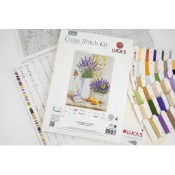Cross Stitch Kit "Lavender Scent" 29 x 40 cm SB7063