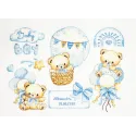 Kreuzstich-Set "Magic Hugs" 27 x 19 cm SB1445