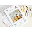 Cross Stitch Kit "Apricot blossom" 25.5 x 22 cm SB7062