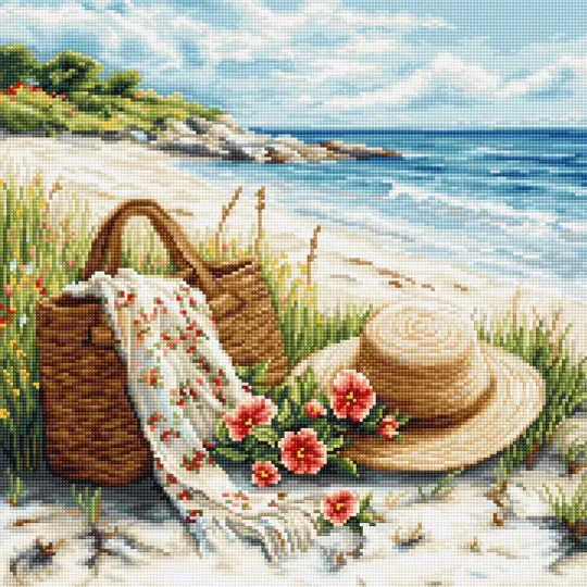 Комплект Petit Point "Эхо лета" 18x18 см SG732