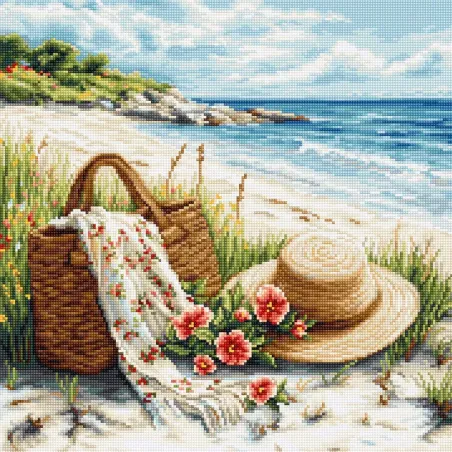 Комплект Petit Point "Эхо лета" 18x18 см SG732