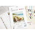 Комплект Petit Point "Эхо лета" 18x18 см SG732