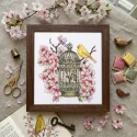 Cross-stitch kit "Canary Song" 22 х 24 cm AAH-331