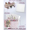 Kit de point de croix "Chant de canari" 22 х 24 cm AAH-331