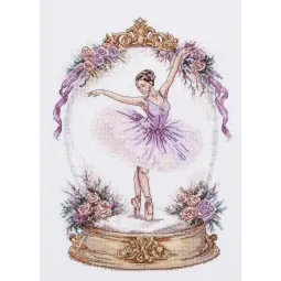 Cross-stitch kit "The Embodiment of Grace" 17 х 25 cm AAH-329
