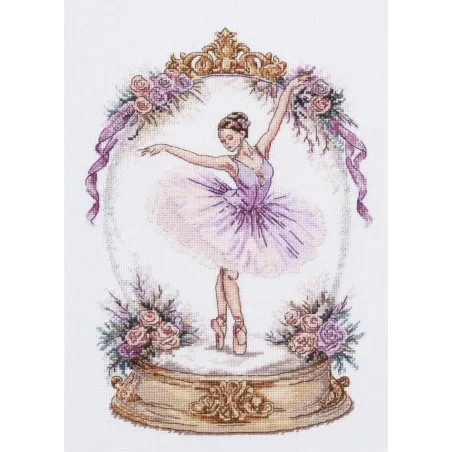 Cross-stitch kit "The Embodiment of Grace" 17 х 25 cm AAH-329