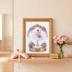 Cross-stitch kit "The Embodiment of Grace" 17 х 25 cm AAH-329