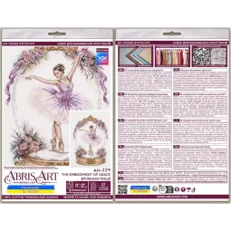 Cross-stitch kit "The Embodiment of Grace" 17 х 25 cm AAH-329