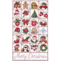 Cross-stitch kit "Christmas Advent" 29 х 50 cm AAH-324