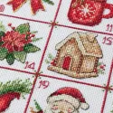Kreuzstich-Set "Weihnachts-Advent" 29 х 50 cm AAH-324