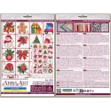 Kryžiaus dygsnio rinkinys "Kalėdinis Adventas" 29 х 50 cm AAH-324