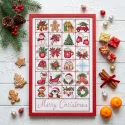 Cross-stitch kit "Christmas Advent" 29 х 50 cm AAH-324