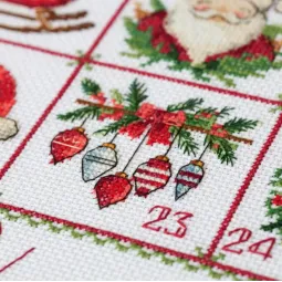 Cross-stitch kit "Christmas Advent" 29 х 50 cm AAH-324