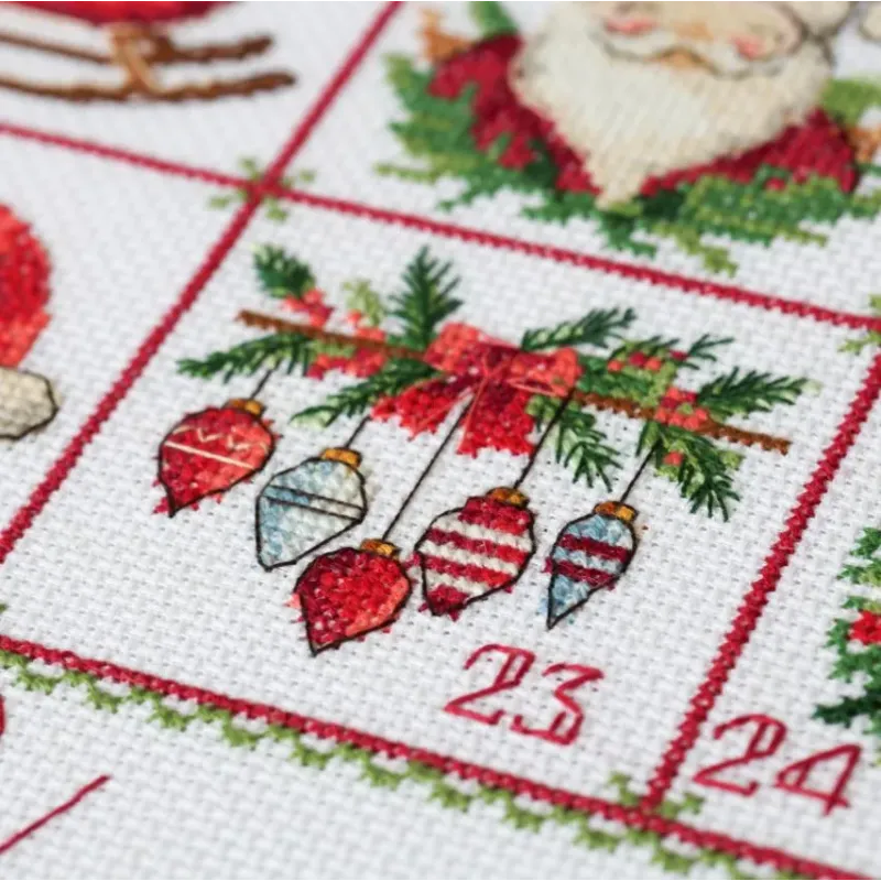Cross-stitch kit "Christmas Advent" 29 х 50 cm AAH-324