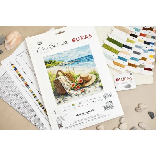 Cross Stitch Kit "Echo of Summer" 29x29 cm SB732