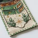 Cross-stitch kit Bookmark "Power of three" 6.5 х 18 cm AAHK-003