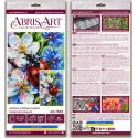 Kit de broderie de perles principales "Parmi les bleuets" 16 x 24 cm AAB-984