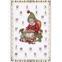 Cross-stitch kit "A treat for the elves" 40 х 60 cm AAH-332