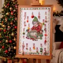 Cross-stitch kit "A treat for the elves" 40 х 60 cm AAH-332