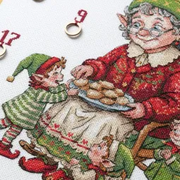 Kit de point de croix "Un régal pour les elfes" 40 х 60 cm AAH-332