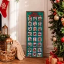 Kit de broderie perles "Calendrier de l'Avent de Noël" 30 x 85 cm AAB-978