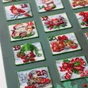Main Bead Embroidery Kit "Christmas Advent calendar" 30 x 85 cm AAB-978