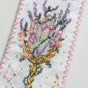Kit de point de croix Marque-page "Montre Céleste" 6,5 x 18 cm AAHK-005