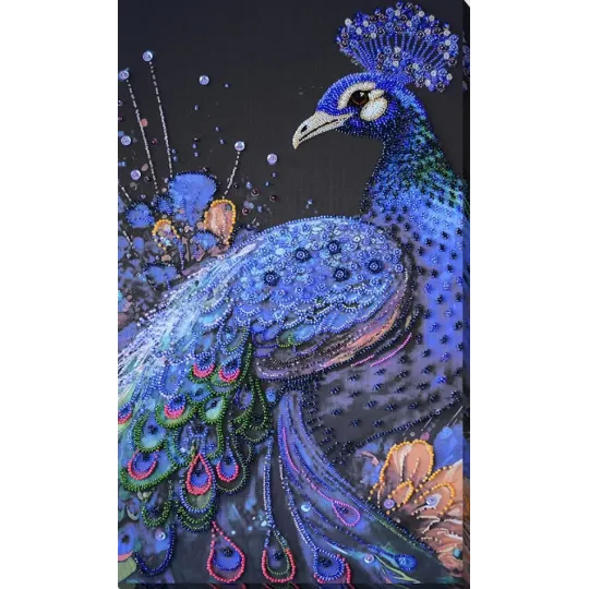 Haupt-Perlenstickerei-Set "Magischer Wundervogel" 25 x 45 cm AAB-907