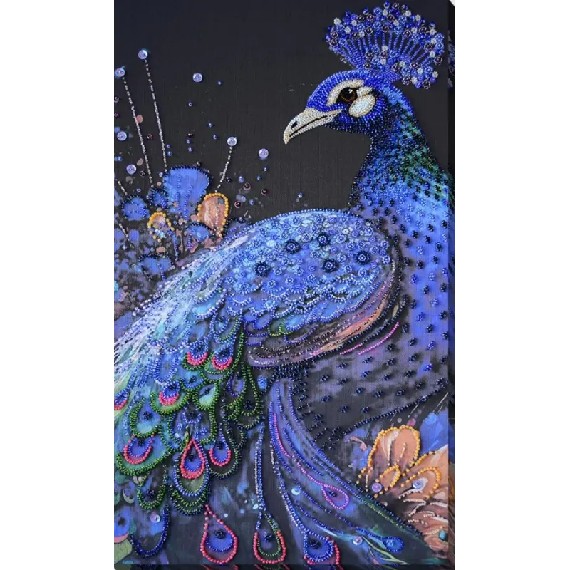Haupt-Perlenstickerei-Set "Magischer Wundervogel" 25 x 45 cm AAB-907
