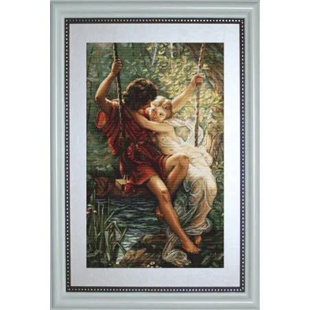 Petit Point Set "Der Frühling der Liebenden" SG415