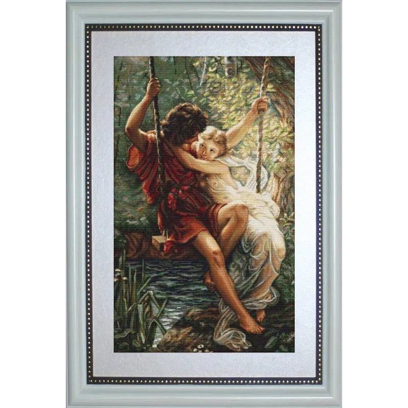 Petit Point Set "Der Frühling der Liebenden" SG415