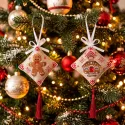 Kreuzstich-Sets dreidimensionale Dekoration "Weihnachtsgenuss" AAHT-005