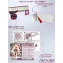 Kreuzstich-Set, dreidimensionale Dekoration "Weihnachtsglocken" AAHT-004