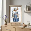 Cross-stitch kit "The yard master" 15 х 23 cm AAH-337