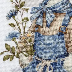 Cross-stitch kit "The yard master" 15 х 23 cm AAH-337