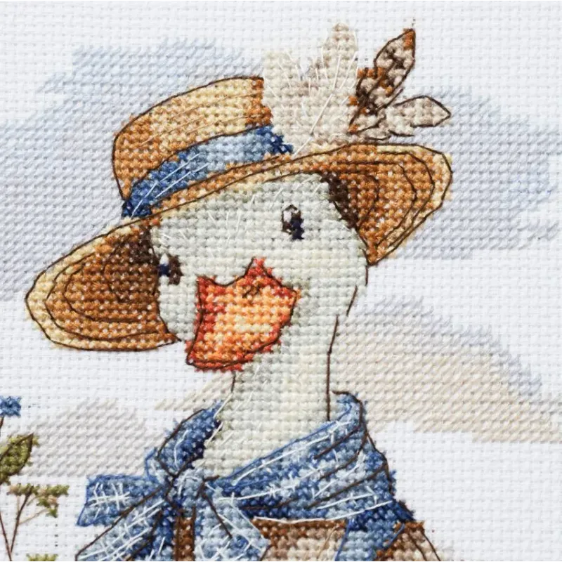 Cross-stitch kit "The yard master" 15 х 23 cm AAH-337