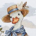 Cross-stitch kit "The yard master" 15 х 23 cm AAH-337