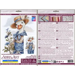 Kreuzstich-Set "Der Hofmeister" 15 x 23 cm AAH-337